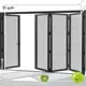Digah bifold aluminium glass door certification for living room 1