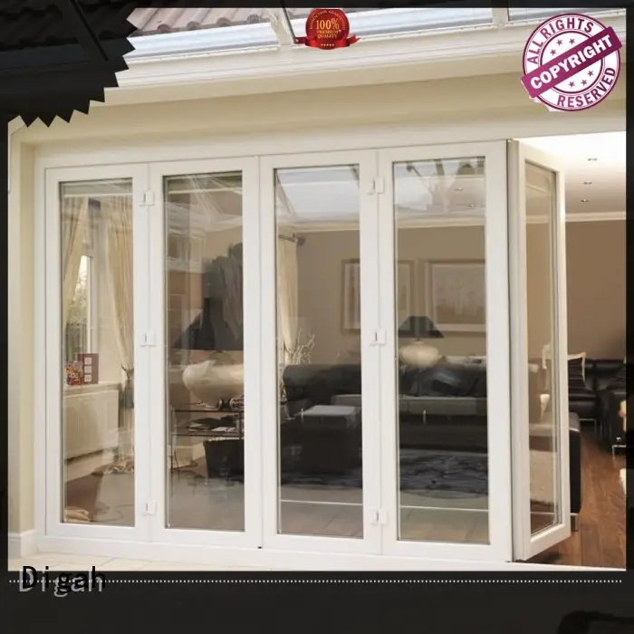 windproof aluminium door frame design certification for dining room 1