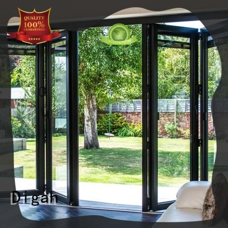 Digah commercial commercial aluminum doors in different color for dining room 1
