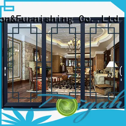 thermal Insulation aluminium patio doors frame certification for living room 1