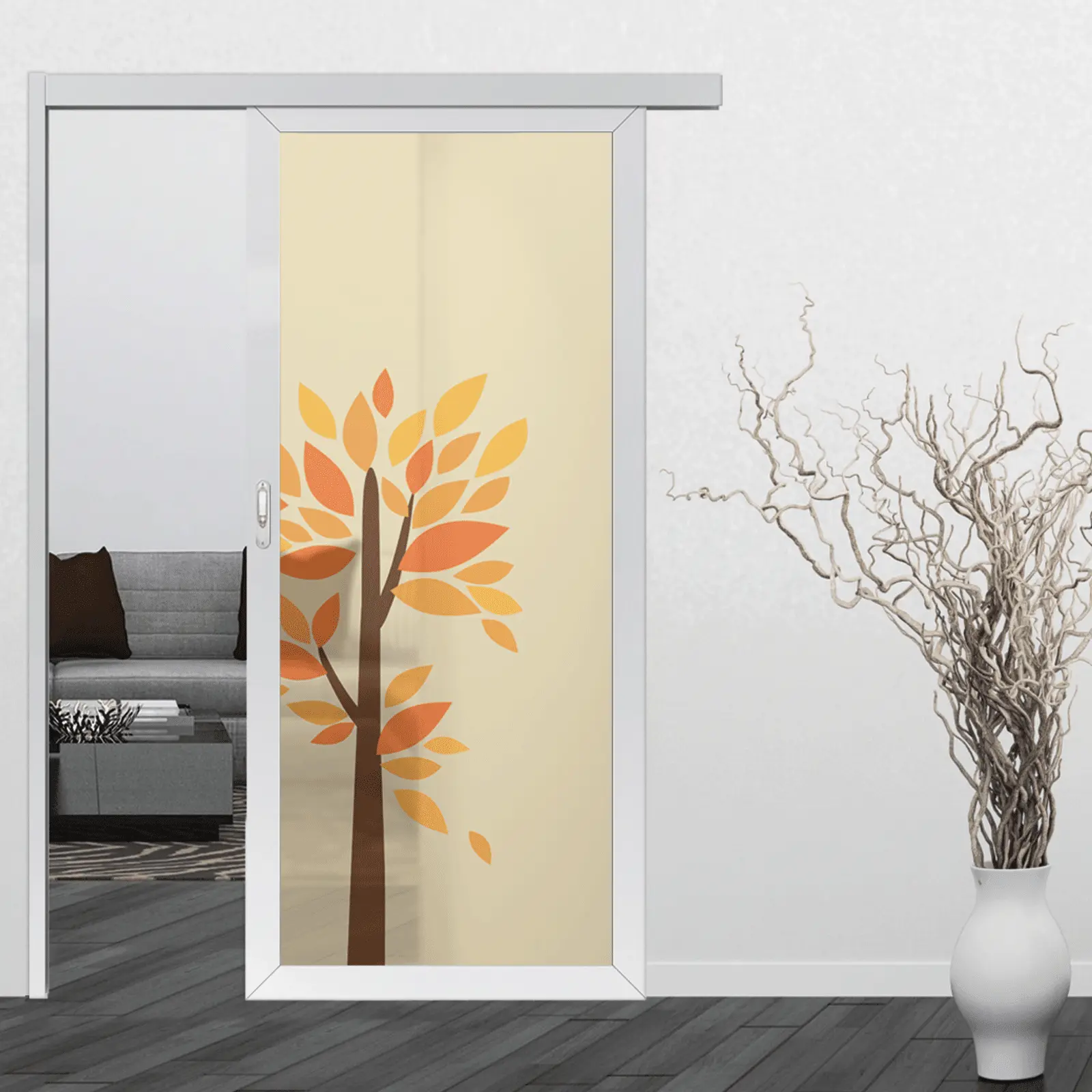 Digah fireproof aluminium french doors in different color for balcony 2