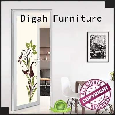 Digah fireproof aluminium french doors in different color for balcony 1