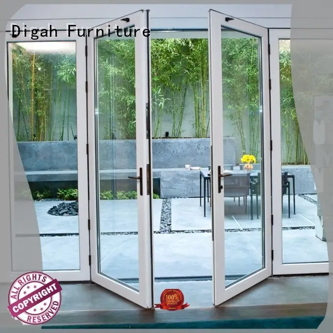Digah aluminium aluminium glass door factory price for living room 1