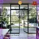 Digah swing commercial aluminum doors factory price for bathroom 1