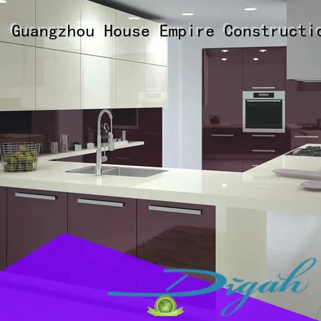 Digah elegant black kitchen cabinets for manufacturer for kitchen 1