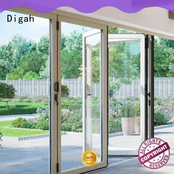 Digah moistureproof aluminium doors prices in different color for bathroom 1