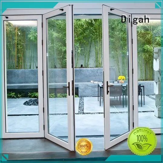 Digah waterproof aluminium sliding patio doors factory price for bathroom 1