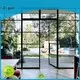 moistureproof aluminium glass door swing factory price for living room 1