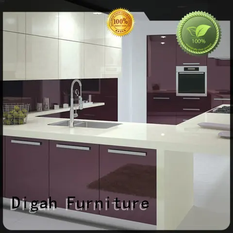 Digah melamine cheap cabinets in china for kitchen 1