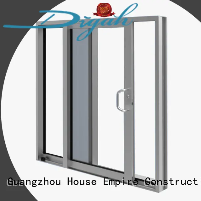 fireproof aluminium glass door glass series for dining room 1