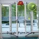 Digah moistureproof aluminium door frame certification for bathroom 1