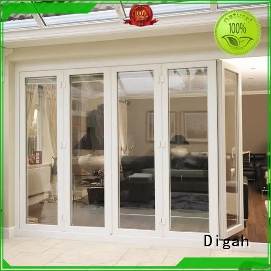 elegant aluminium front doors sliding series for living room 1