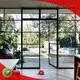 Digah customized aluminium front doors factory price for living room 1