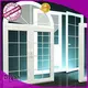 economic price aluminium window different in different color for villas 1