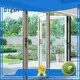 Digah french aluminium glass door vendor for bathroom 1