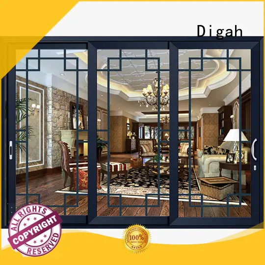 Digah bifold aluminium bifold doors factory price for conference rooms 1
