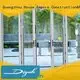 Digah swinging commercial aluminum doors in different color for conference rooms 1