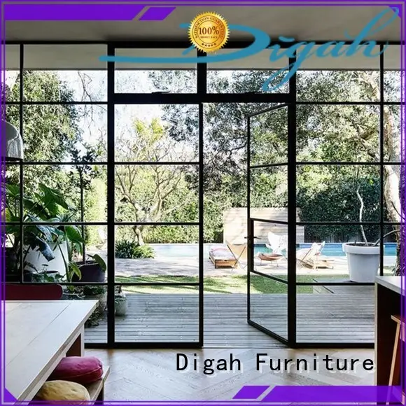 Digah elegant aluminium front doors vendor for balcony 1