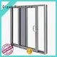 anti-burglar aluminium bifold doors customized in different color for bathroom 1