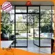 elegant aluminium bifold doors grill series for dining room 1
