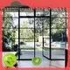 windproof aluminium door frame folding in different color for dining room 1