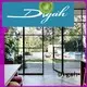 Digah thermal Insulation commercial aluminum doors in different color for conference rooms 1