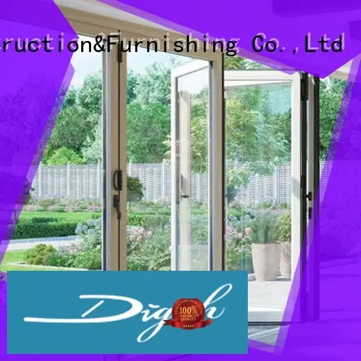 Digah thermal Insulation aluminium door frame factory price for dining room 1