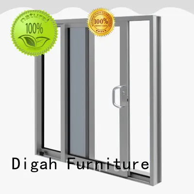 Digah soundproof aluminium french doors in different color for dining room 1