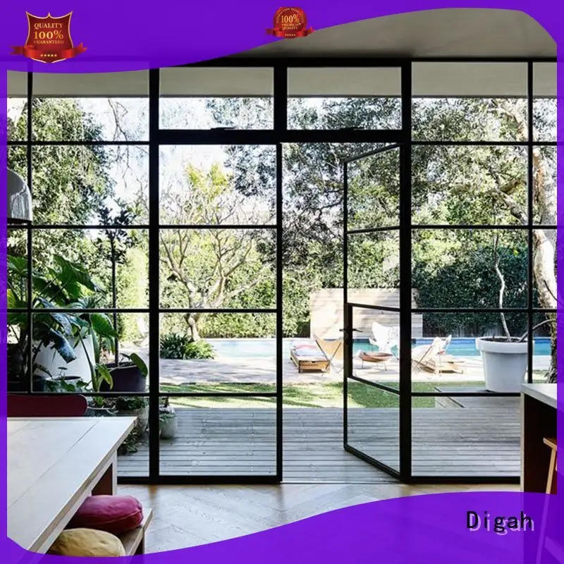 Digah design aluminium door frame in different color for balcony 1