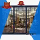 Digah fireproof aluminium glass door in different color for bathroom 1