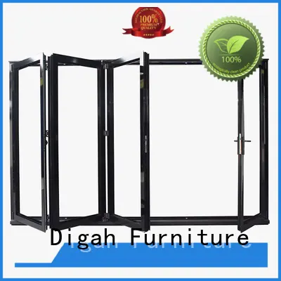 Digah bifold aluminium patio doors series for conference rooms 1