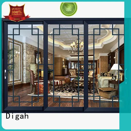 Digah glass aluminium bifold doors series for living room 1