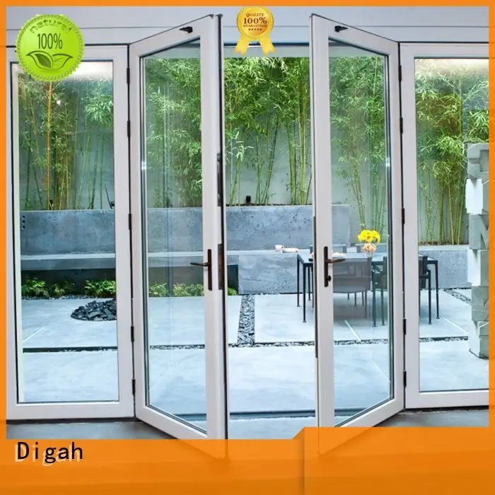 Digah customized aluminium doors prices in different color for conference rooms 1