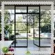 graceful aluminium french doors grill series for dining room 1
