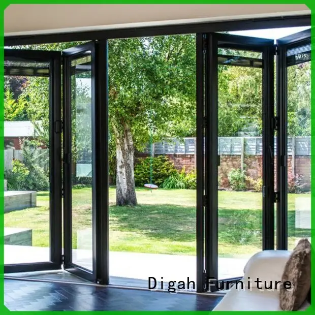 Digah windproof aluminium doors prices certification for bathroom 1