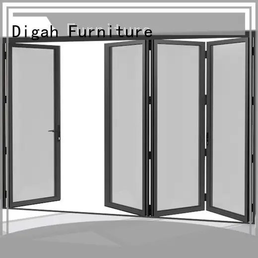 Digah fireproof aluminium doors prices in different color for conference rooms 1