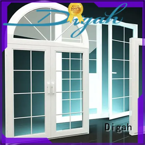 luxury dark grey aluminium windows designs series for villas 1