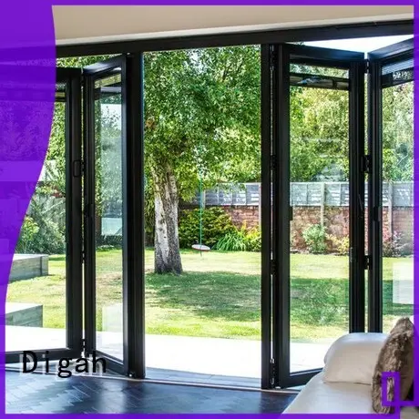 Digah popular aluminium french doors factory price for living room 1