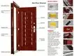 Digah easy to Install metal door vendor for bathroom 2
