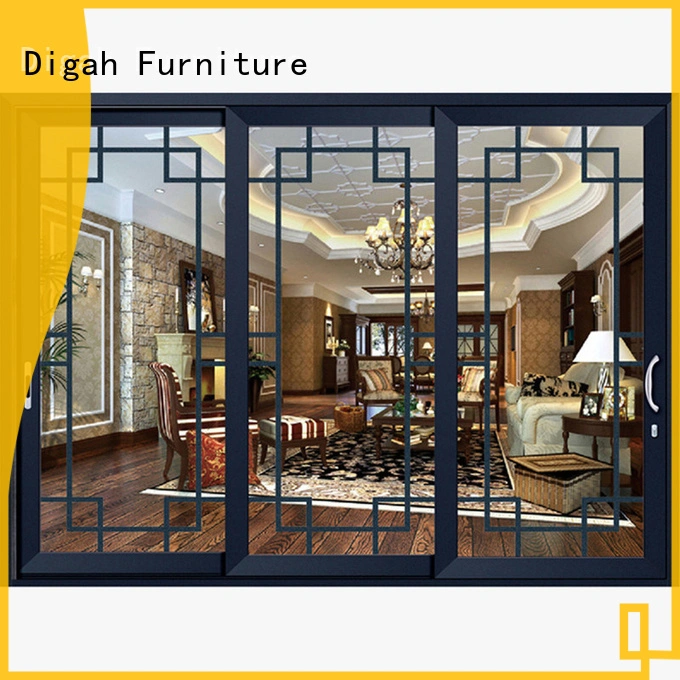 anti-burglar aluminium sliding patio doors glass factory price for bathroom 1