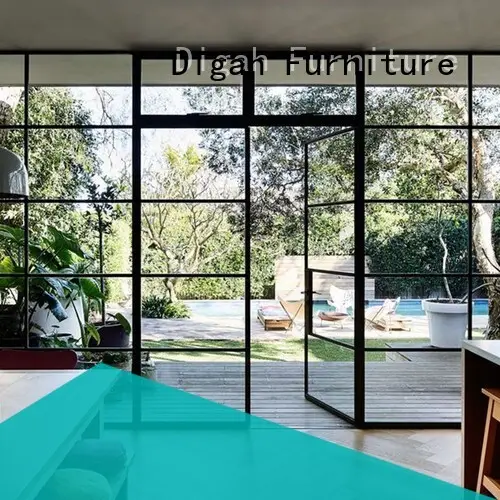 Digah design commercial aluminum doors series for bathroom 1