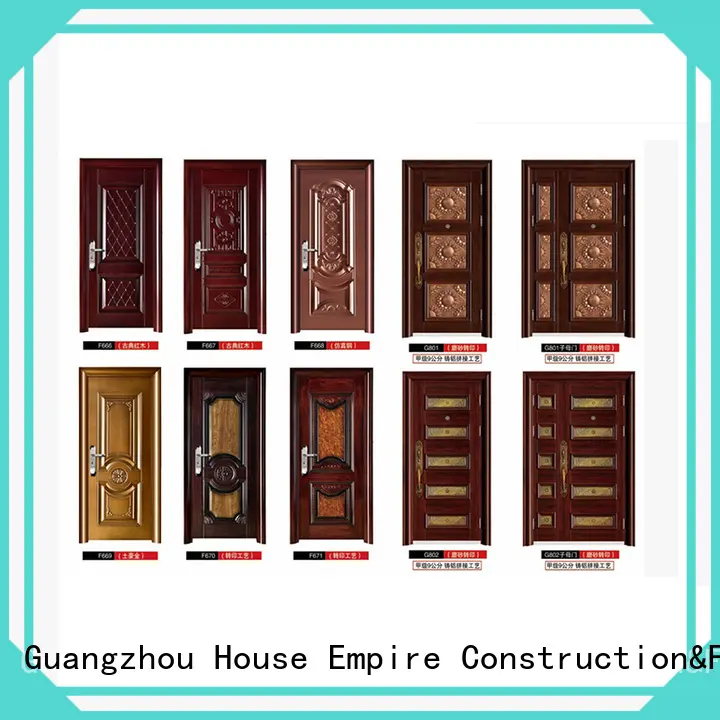 Digah design metal door certification for living room 1