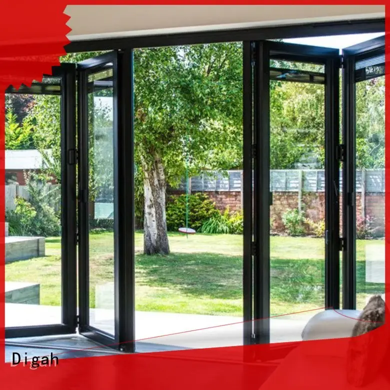 Digah soundproof aluminium doors prices factory price for dining room 1