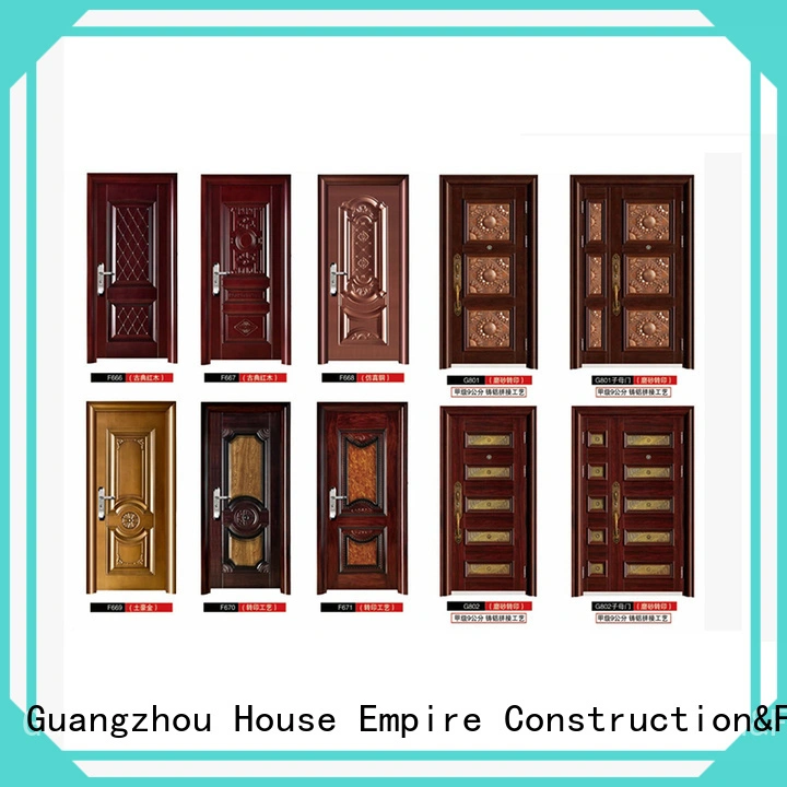 easy to Install steel door steel certification for bathroom 1