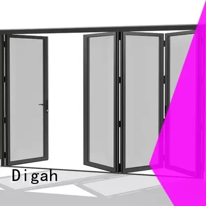graceful aluminium front doors popular factory price for bathroom 1