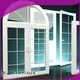 Digah designs aluminium window frame profiles factory price for villas 1