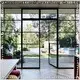 thermal Insulation aluminium door frame latest series for bathroom 1