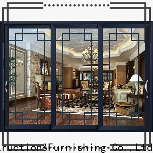 Digah swinging aluminium patio doors series for bathroom 1
