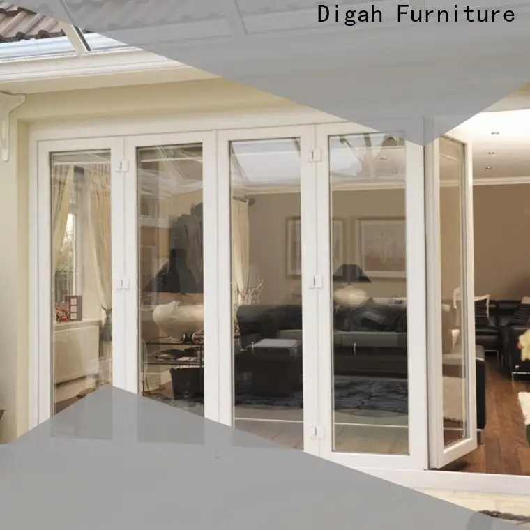 Digah windproof aluminium front doors certification for balcony 1