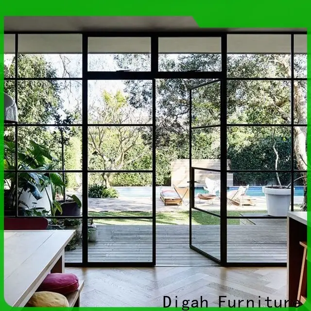 Digah folding aluminium sliding doors certification for dining room 1